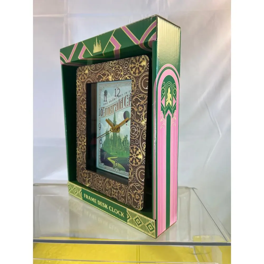 NEW Wicked Emerald City frame desk clock Wizard of Oz musical Broadway